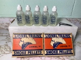 Lionel Smoke Fluid No. 909 & Lionel Smoke Pellets