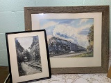 Train Photograph and Train Print