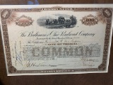 The Baltimore Ohio Railroad Company Share Stock