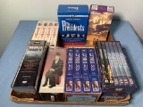 Group of Religious & Historical DVD's & VHS Tapes