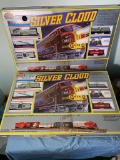 Two Model Power Silver Cloud Train Sets