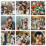 Large Group of Goebel Hummel Figurines