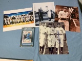 Vintage Pete Rose Topps Baseball Card and Newer Photographs