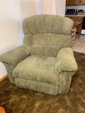 La-Z-Boy Recliner & Two Floor Table Lamps