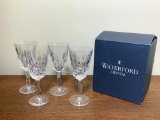 Waterford Crystal Lismore Sherry Glasses