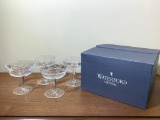 Waterford Crystal Lismore Saucer Champagne Glasses