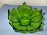 MCM Viking Glass Green Stockholm Console Bowl