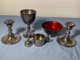 Group of Silver Plate