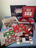 Great Group of OSU Memorabilia - Books, Ticket Stubs, 2005 Medallion Series & More
