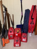 Bag Chairs, Gas Cans, & Yard Tools