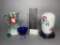 Tiffany & Co. Porcelain Strasbourg Flowers Vase Made in Portugal, Controlled Bubble Bud Vase
