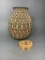 Two Native American or Tribal Woven Baskets