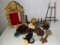Antique Frame, Display Bases & More