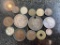 Group Lot Antique Foreign Coins including Silver