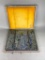 Vintage Portable Travelling Altar Stained Glass Window