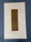 Vintage Mid Century Collograph - Color Intaglio Print with Embossing