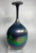 Vintage Art Glass Vase Iridescent Robert Barber 1974
