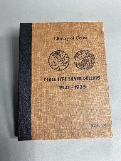 Peace Dollar Set 1921-1935 including 1928
