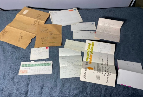 Group Lot of 1960s Correspondence from Sister Mary Corita