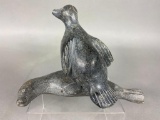 Vintage Inuit Tribal Carved Soapstone Figure