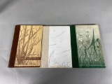 3 Vintage Gwen Frostic Books Poems & Prints