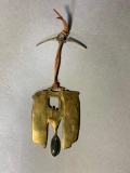 Unusual Artist Made Brass Ornament or Jewelry Piece