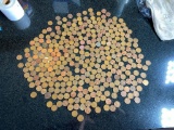 Large Lot of Pennies Wheat Cents & Lincoln