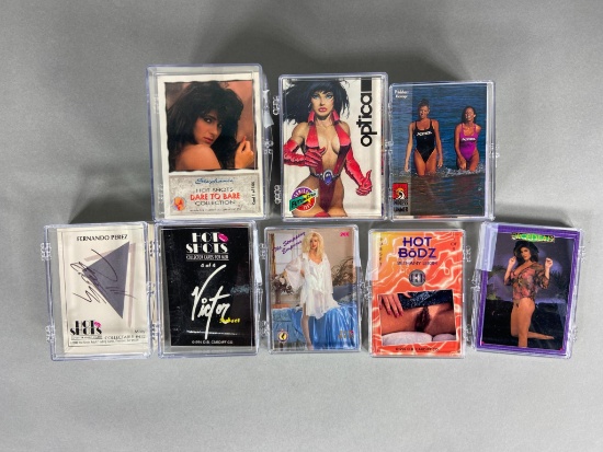 Vintage Adult Playing Cards including Hot Shots, Optical. Hot Bodz, Endless Summer & More