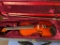 Vintage 4/4 Violin Student Model in Case with Bow