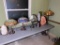 Group Lot of Lamps Including Stained Glass Style