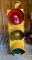 Traffic Light - Metal Case, Metal Shields & Plastic Lenses