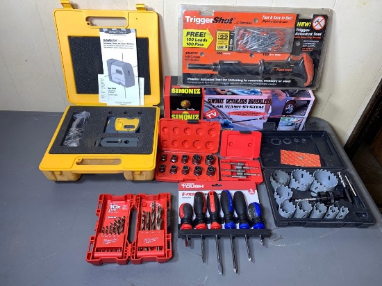 Drill Bits Screwdrivers, Laser Tool & More