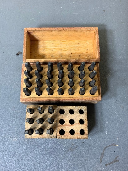 Number & Letter Stamp Punch Set