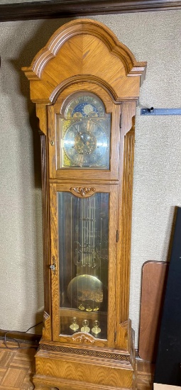Vintage Grandfather Clock by Ridgeway