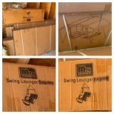 New in Box Items - Swing Lounger & Picnic Table Swing