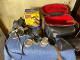 Vintage Mamiya/Sekor Camera with Lens, Case, Old Film