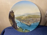 Antique Charger of Koblenz, Germany Scene by Villeroy & Boch