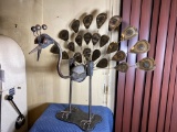 Fun Welded Art Kinetic Lawn Sculpture Bird