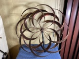 Spinning Metal Yard Art Piece