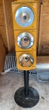 Traffic Light - Metal Case & Glass Inserts
