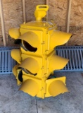 Four Way Traffic Signal - Plastic Case, Metal Shields & Plastic Lenses