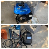 Gasoline Generator has Compression & 90 Amp Flux Wire Welder
