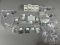 Large Lot of Gemstones in Bags Plus Jeweler's Loupes
