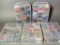 Five Double Sided Plastic Organizers Full of Collectible Cars