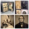 Antique Photo Album CDVs Tintypes, Portraits