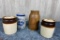 Group Lot of Antique Stoneware