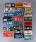 Lot of Vintage Bicycle License Plates
