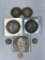 Group Lot of 19th Century Silver Coins 3 Morgan Dollars, Half Dollars, Half Dimes, Trime