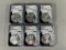 Group Lot of 6 Silver Dollars US Mint NGC Graded