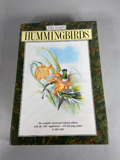John Gould's Hummingbirds Book 418 Full Page Plates in Color